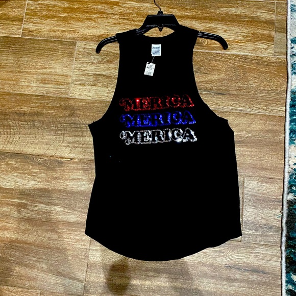 Victoria Secret Pink Bling Tank - Picture 2 of 3